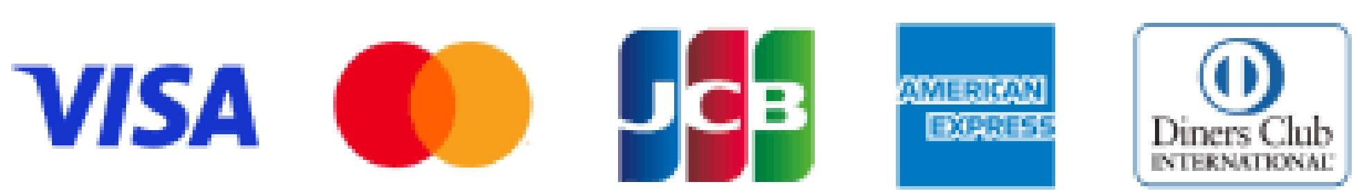 各種クレジットカード利用可能